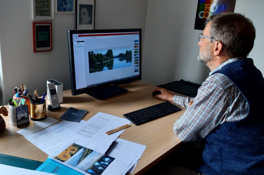In Produktion: Fotokalender 2022
